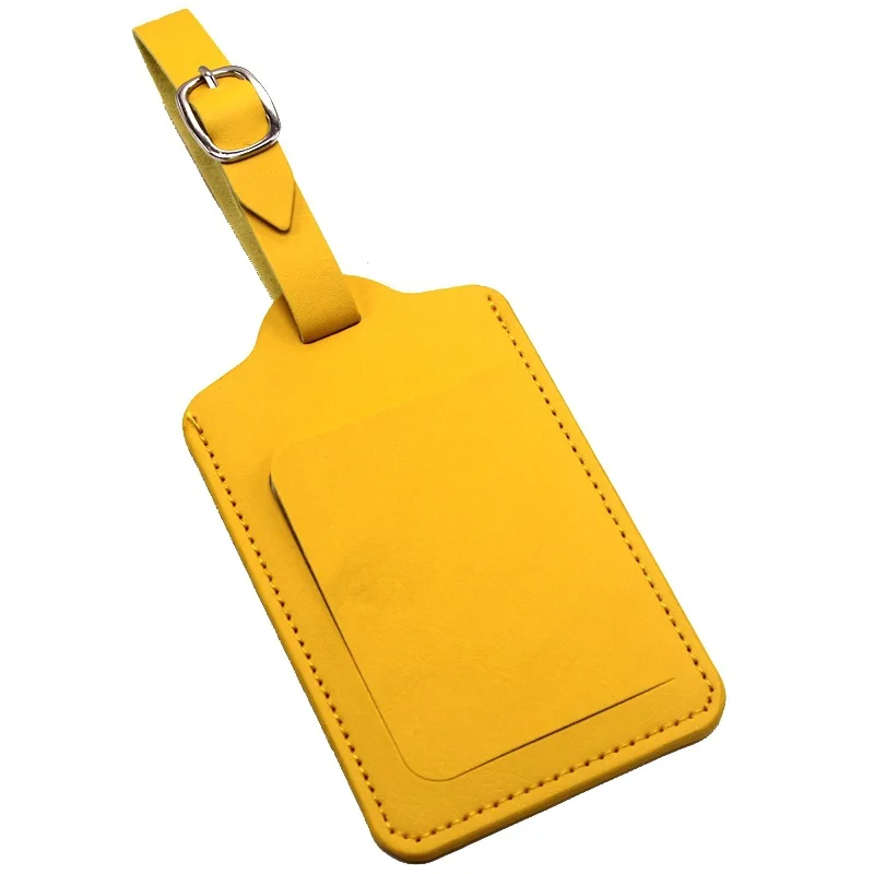 Fashion Leather Luggage Tag Travel Accessories Women Men Portable Label Suitcase ID Address Holder Baggage Boarding Gift 7 H203f2ac3a4ed477fb11745cd57b61801g