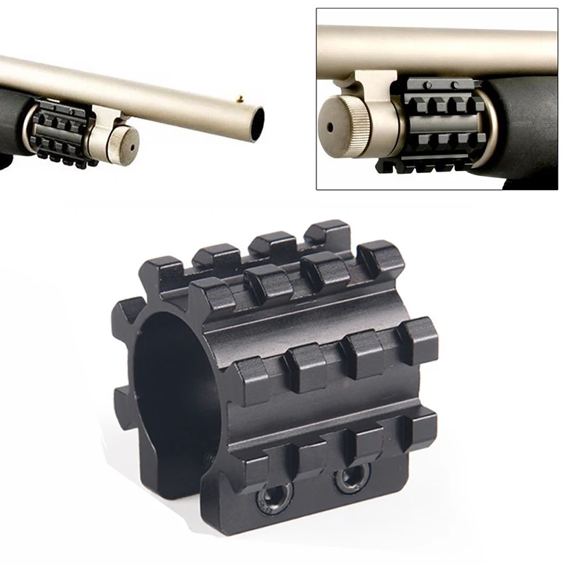 25.4mm Ring Scope Tube Flashlight Laser 21mm Weaver Picatinny Rail Mount Adapter Aluminum Hunting extend Riser Mount