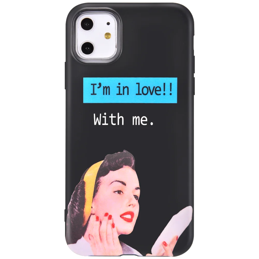 I Am In Love With Me силиконовый чехол для телефона iPhone11 11 Pro Plus X XS Max XR мягкий из ТПУ |