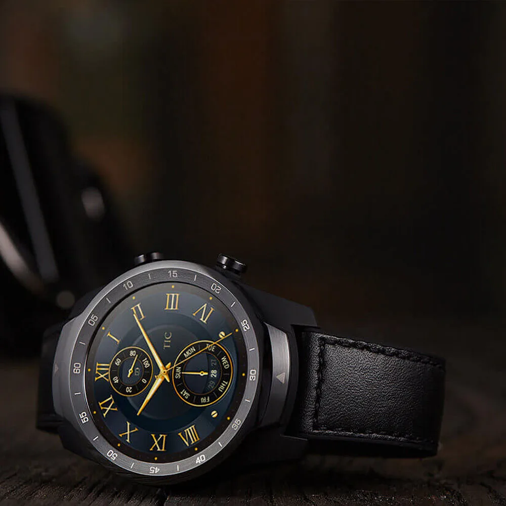 Ticwatch Pro Смарт-часы водонепроницаемые Bluetooth, умные часы с поддержкой NFC Pay men ts/Google Assistant от Google Smartwatch men