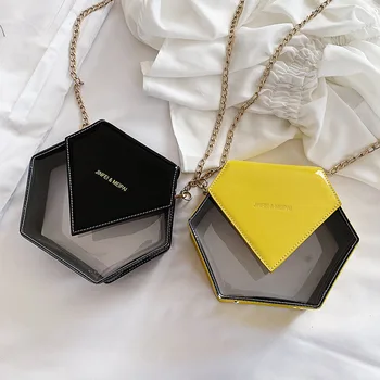 

Summer Small Bag Handbag New Crossbody Bag Chain Shoulder Bag Transparent
