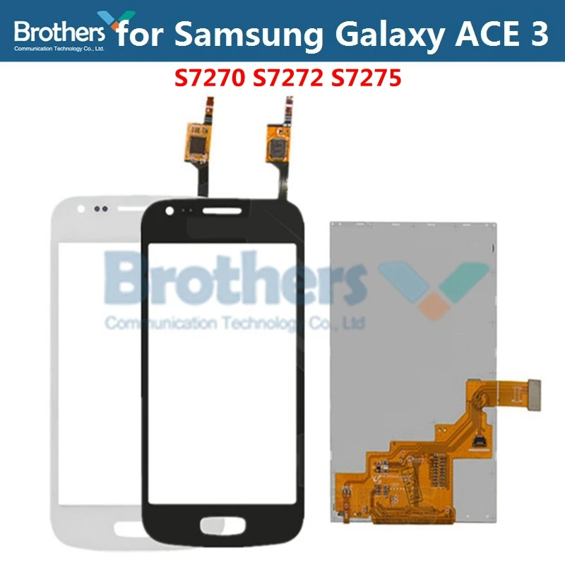 ЖК-дисплей с сенсорным цифровым преобразователем для Samsung Galaxy Ace 3 S7270 сменный