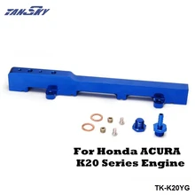 Kit de riel de ingeniería para combustible de competición para Honda Acura RSX Integra DC5 Tipo r K20, TK-K20YG azul