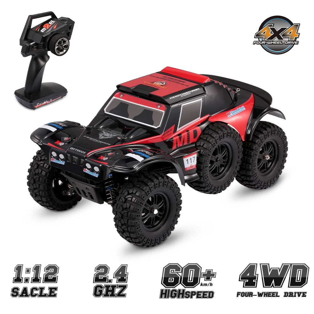 

WLtoys 124012 1/12 4WD 2.4G RC Racing Car High Speed 60km/h RC Off-road Car Gift for Boy