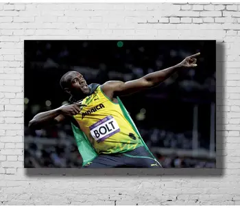 

usain bolt 2012 olympicsyle Art SILK POSTER Decorative Wall paint 24x36inch