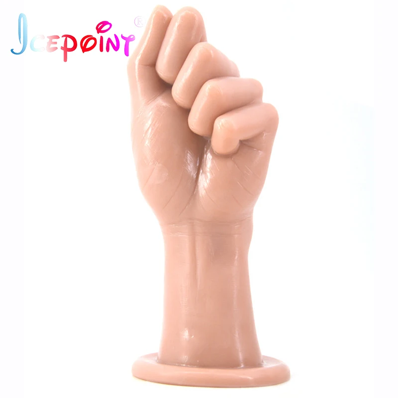2020 G-spot Huge Dildo Masturbate Sex Toys Anal Plug Suction Big Hand Anal Stuffed Butt Plug For Women For Men Large Penis Fist