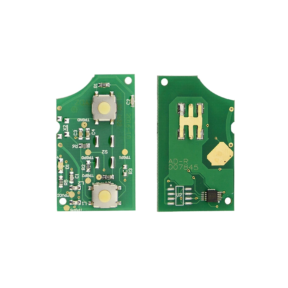 OkeyTech для Audi A2 A3 A4 A6 A8 TT 433 МГц ID48 4D0837231R чип 2 кнопки пульт дистанционного управления