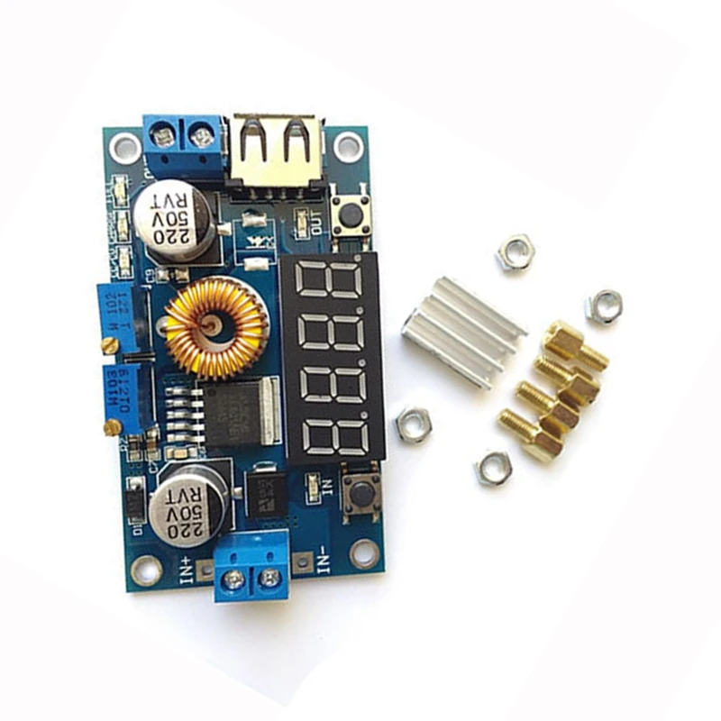 5A Constant Voltage Current Step-Down Power Supply Module with and LED Driver | Электроника