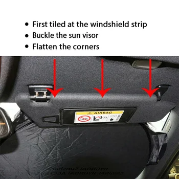 

Anti-UV Car Windshield Sunshade Sunshade Sun Shade Sunscreen Accessory
