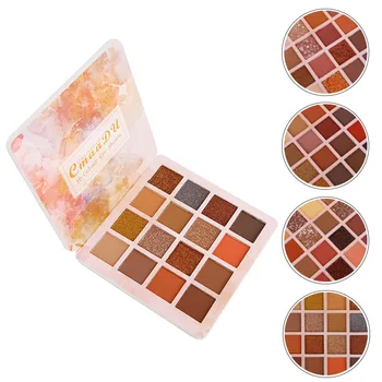 

Brand New Luxury Nude Eye Shadow Pigmented Shimmer Matte Eyeshadow Palette Makeup Classic Shiny Glitter Eyeshadow Powder Kit