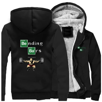 

2019 Hot Sale Breaking Bad Mens Hoodies Leisure Streetwear Hipster Tracksuit Men Winter Warm Outwear Newest Printing Mens Jacket