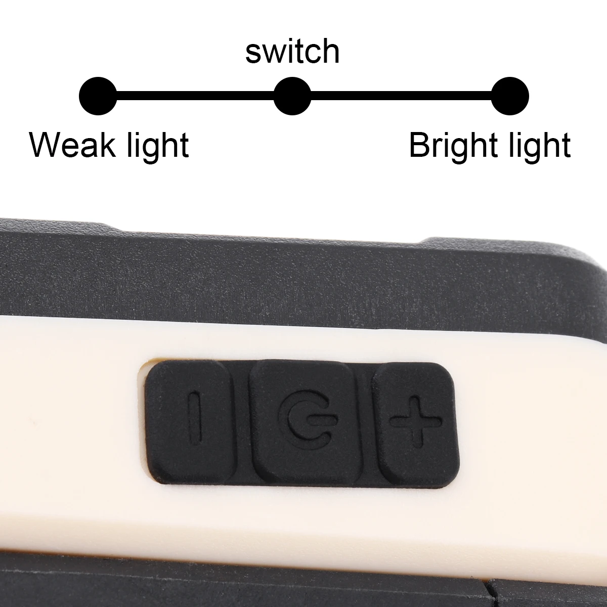 10.5CM Flashlight LED Folding Rechargeable Portable Lamp Working Spotlights Tent Light with Magnetic Hook  for Camping Hiking