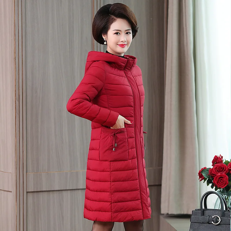 

2018 New Style Korean-style Women's Winter Cotton Dress Women's Mid-length Thick Warm down Cotton Clothes Coat Cotton-padded Jac
