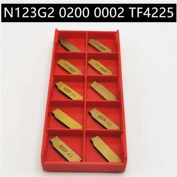 

10PCS N123G2 0200 0002 TF4225 Carbide Insert Turning Tool Turning Milling Cutter CNC Cutting Tool Slot Cutting TF 4225