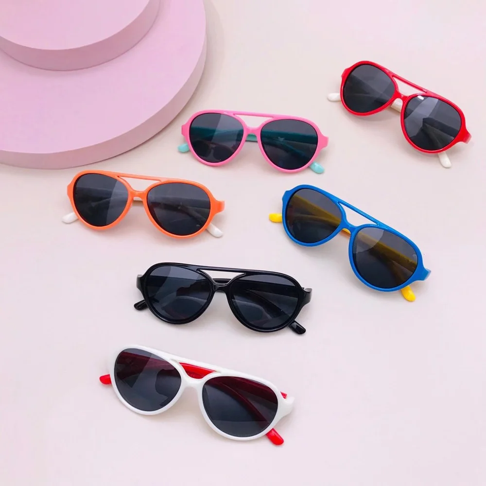 

2020 Cute Oval Cat Eye Children Sunglasses Brand Designer Kids Girls Boys Classic Polarized Sun Glasses Oculos De Sol Infantil