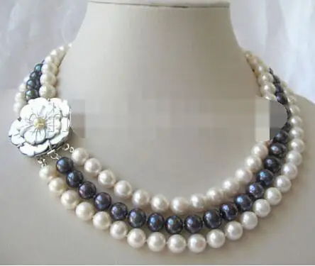 -Ожерелье из натурального пресноводного