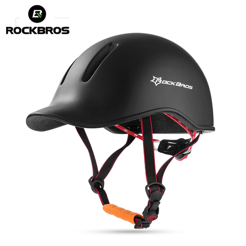 

ROCKBROS EPS+PC Bike Helmet Integrally-molded Breathable Leisure Fashion Women Men Adjustable Moto MTB Cycling Helemt 57-62cm