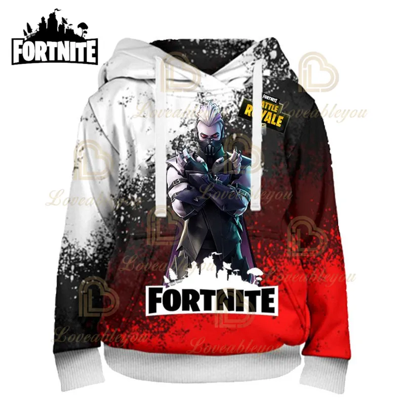 Куртка Fortnite Battle Hero Victory Royale толстовка с капюшоном 3D детская одежда детские куртки