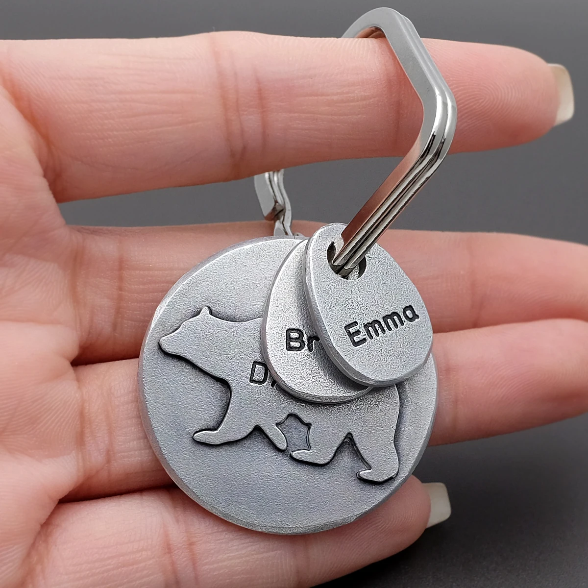 daddy bear keyring
