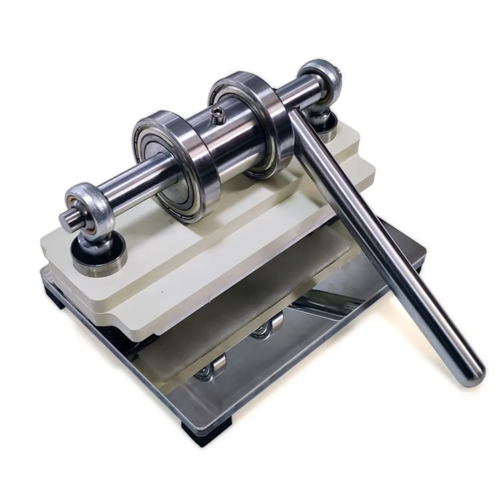 

Manual Leather Die Cutting Machine Handmade Earring Die Cuts Pressing Machine For Custom Clicker Die Steel Rule Die