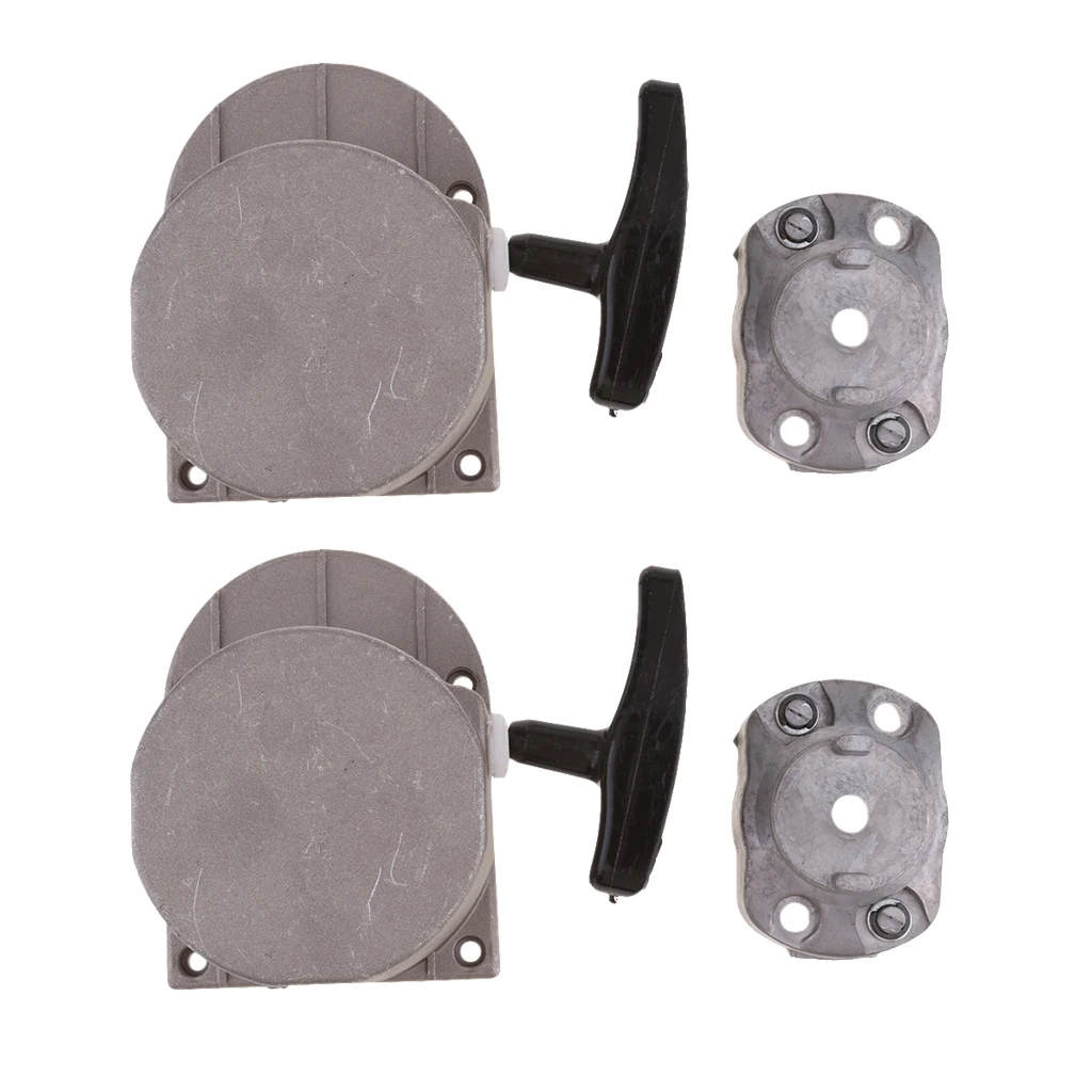 2pcs Pull Start Starters Fit for 49cc 60cc 66cc 70cc 80cc 2 Cycle Engine Motorized Bicycle Bikes ATVs