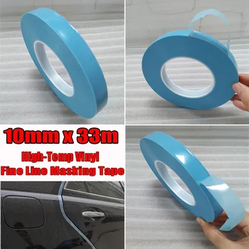 

Supply Car masking tape Roll Curves Sticker 10mm*33m Double sided Detailing Line