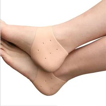 

Sock cushion New Silicone Feet Care Socks Moisturizing Gel Heel Thin Socks with Hole Cracked Foot Skin Care Protectors Foot Care