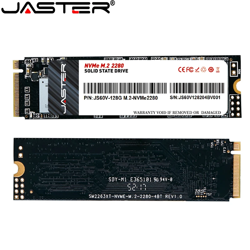 

JASTER M.2 ssd PCIe NVME 128 gb 256 512 1TB Internal Solid State Drive 2280 for Laptop Desktop laptop internal