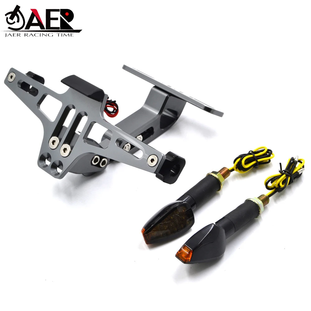 Motorcycle License Plate Bracket Licence Holder Frame Number Plate
