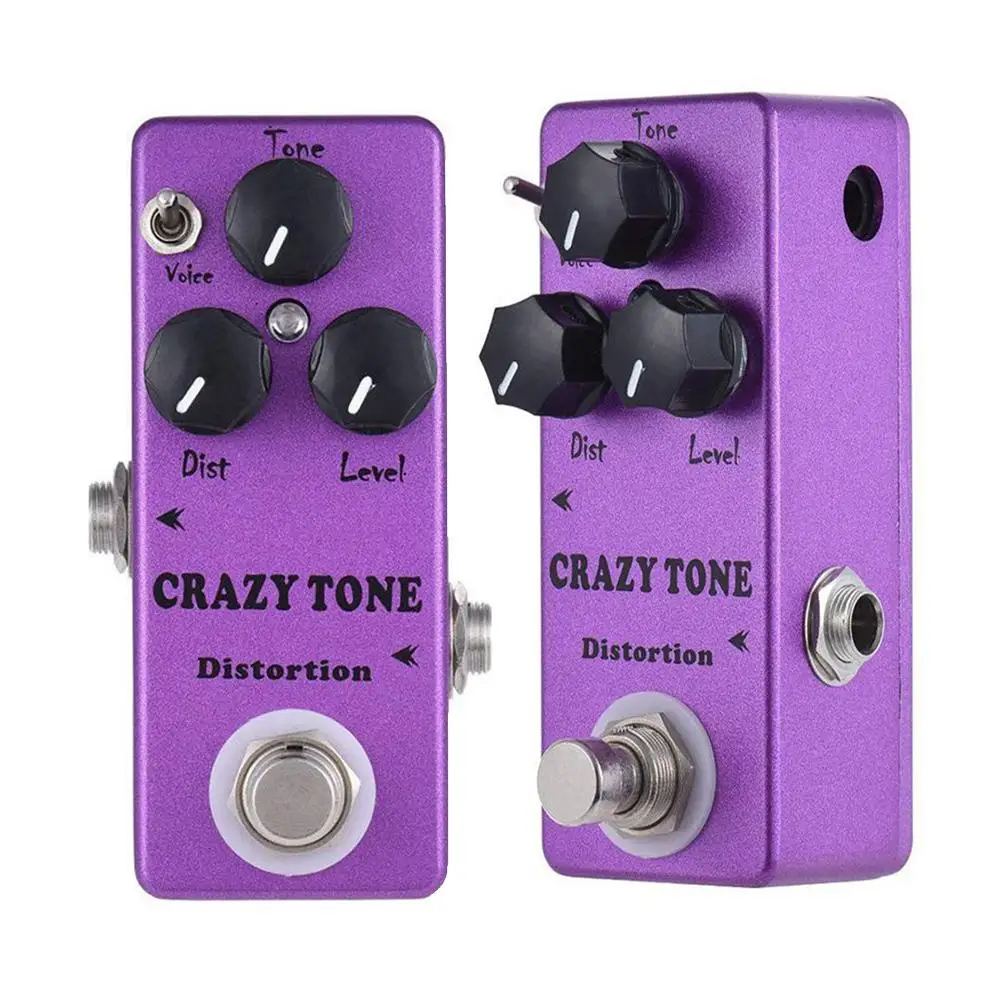 Mosky Mini Crazy Tone гитарный эффект педали на основе RIOT Distortion