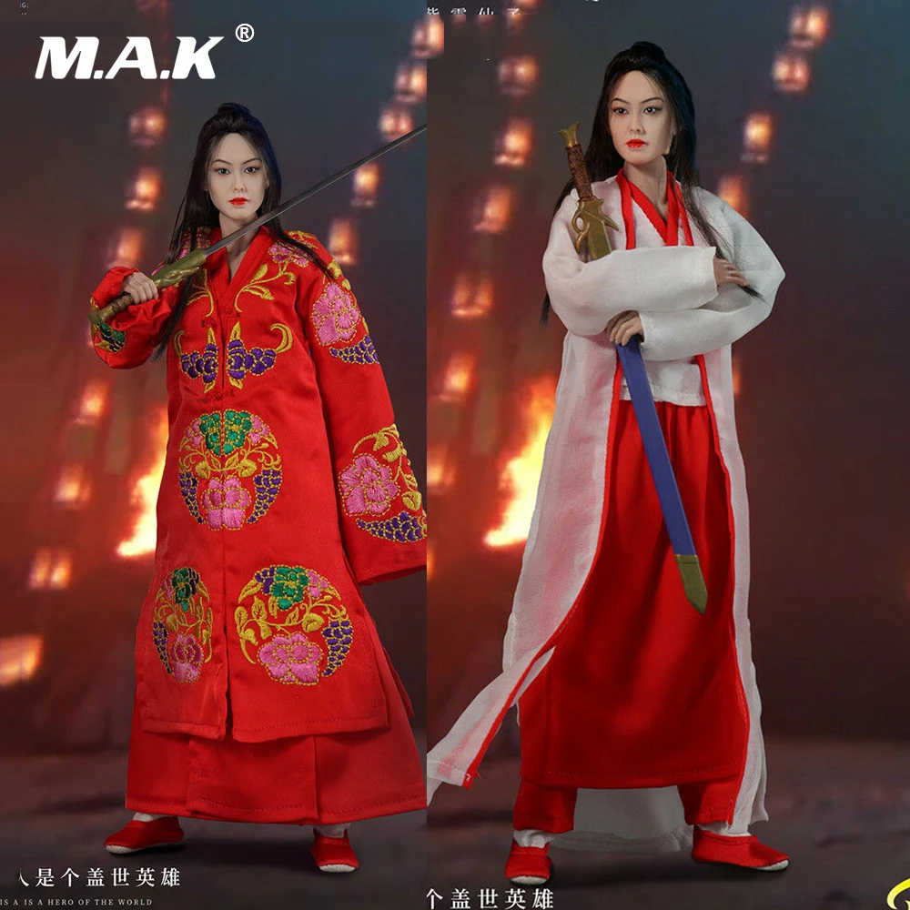 fULL SET Ancient art doll 1/6 West ward Journey Zixia Fairy Puppet Soldier Set Hand Model TOYS GIFTS For funs collection | Игрушки и