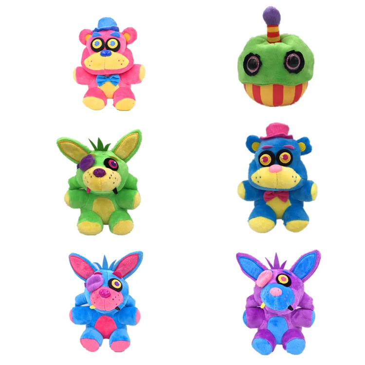 

New 18cm Five Nights At Freddy's FNAF Plush Toys Cute Freddy Bear Foxy Chica Bonnie Plush Stuffed Toys Doll Kids Christmas Gifts