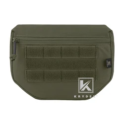 KRYDEX Dump Drop Pouch Fanny Pack RANGER GREEN Tactical Tool Storage Kit Bag For Plate Carrier JPC AVS CPC APC RRV Tactical Vest