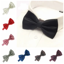 Gravata borboleta para homem gravata borboleta sólida bowties preto gravata borboleta ouro vermelho verde rosa azul branco gravata borboleta masculino clássico
