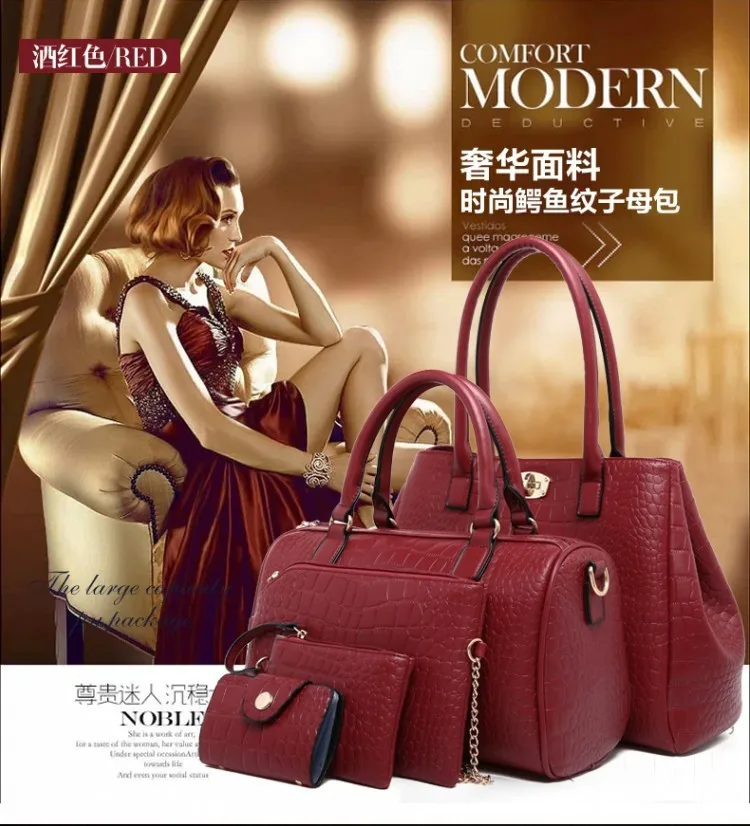 

2019 New Style Stone Pattern Different Size Bags Europe And America Hand Shoulder WOMEN'S Bag Europe And America Crossbody Bag F