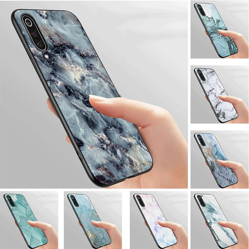 ТПУ чехол для телефона Xiaomi Mi 9 10 Lite Note MAX 3 Mix 2S CC9E CC9 9T Pro Чехол DIY милый мраморный