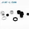 JIAF 10pcs PG7-PG19 Cable Gland Nylon waterproof joint IP68 Plastic Black seal jiont waterproof box outlet locking connector ► Photo 2/6