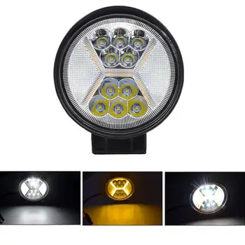 

1 Pc 117W Round LED Light Work Lamps Waterproof Car Dome Light for Off-Road Motorcycle