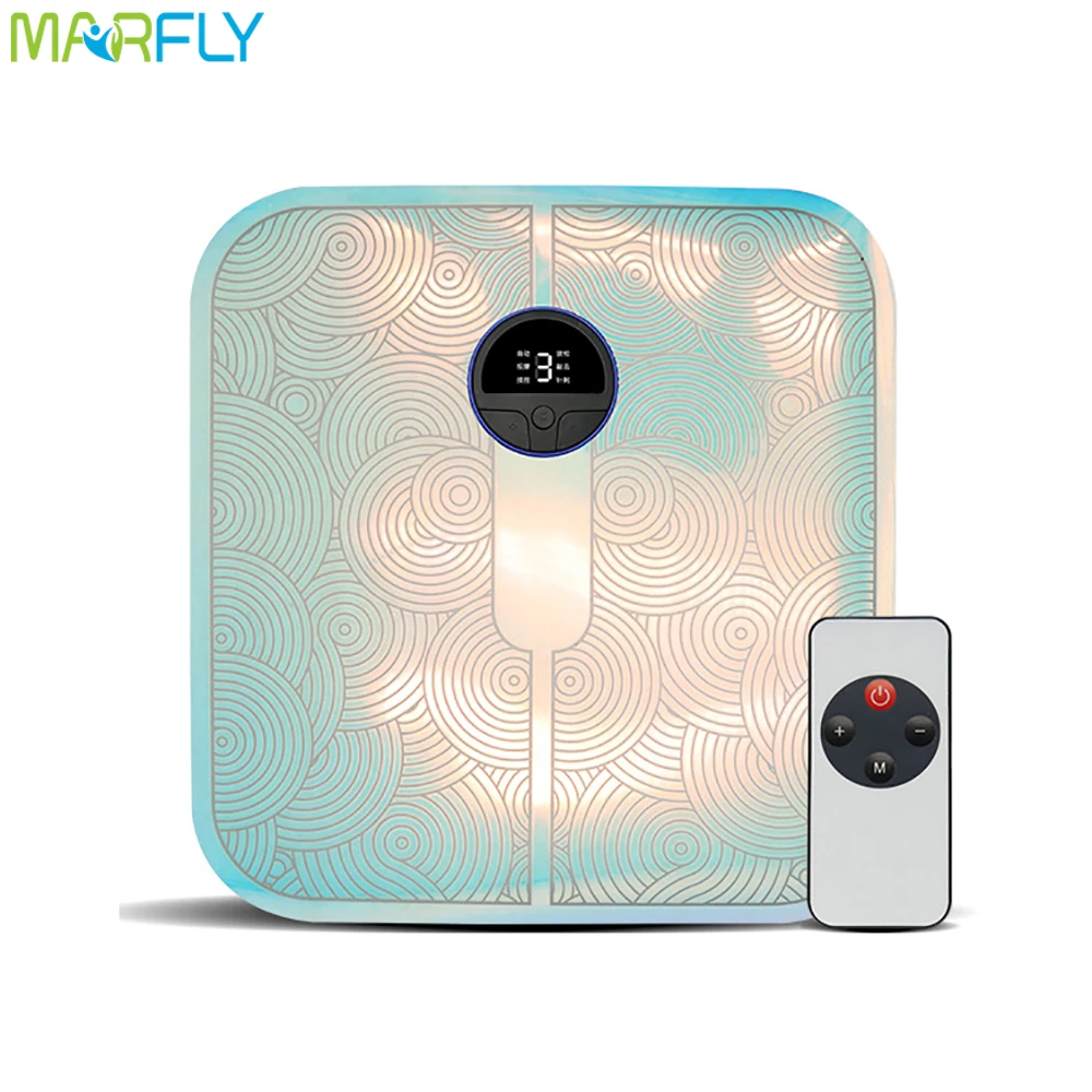 Electric EMS Muscle Stimulator Foot Massager Mat TENS ABS Pulse Acupunctur Pad Improve Blood Circulation Feet Cushion Relaxation