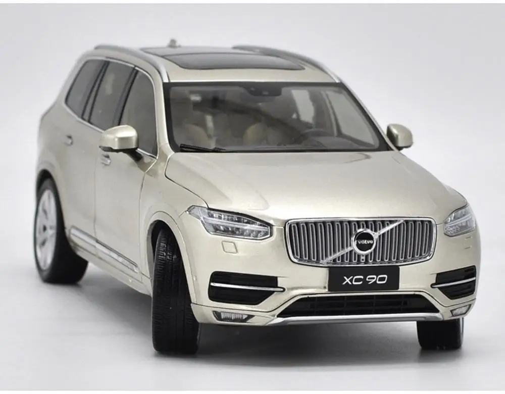 1/18 весы Volvo XC90 SUV золото литья под давлением автомобильные модельные игрушки, коллекционные подарок NIB