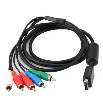 

HD Component RCA AV Video Audio Cable Cord for SONY Playstation 2 3 PS2