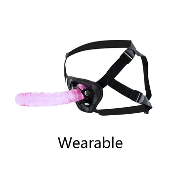 Realistic Dildo Adjustable Strap-on XXL Dildos Anal Plug Penis Clitoris Vagina Stimulator Sex Toys For Men Woman Adults Sex Shop 5