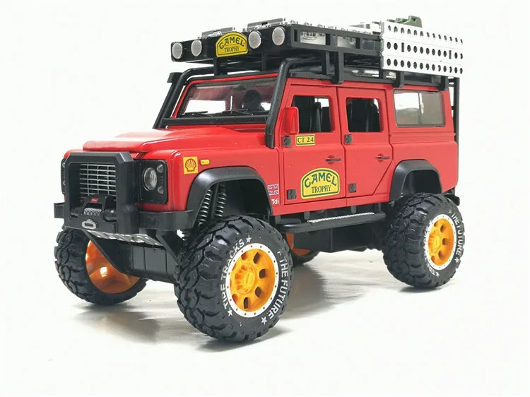 1/28 Diecasts игрушка автомобиль защитник Кубок с верблюдом модель автомобиля
