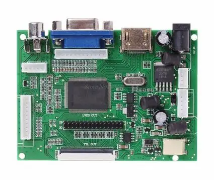 ЖК-дисплей ttl LVDS плата контроллера HDMI VGA 2AV 50 PIN для AT070TN90 Поддержка автоматически VS-TY2662-V1 драйвер платы