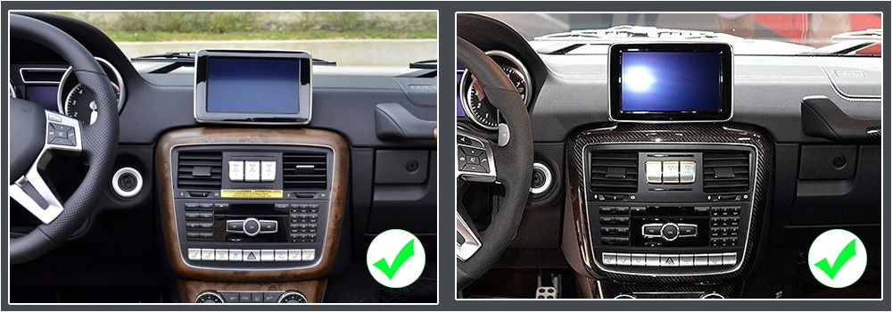 Discount Android 2 Din Car radio Multimedia Video Player auto Stereo GPS MAP For Mercedes Benz G65 2012~2017 Media Navi Navigation 2