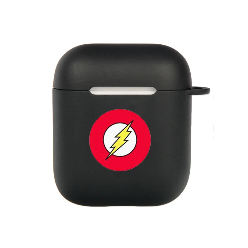 I301742 Горячая Marvel Капитан Америка беспроводной Bluetooth чехол для наушников для Apple AirPods 1 2 защитный чехол s наушники крышка зарядная коробка - Цвет: I301742