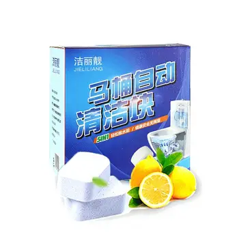 

Multi-Effect Toilet Cleaning Tablets With Decontamination Factor Containing Essential Oil Effective Cleaning 1 Box