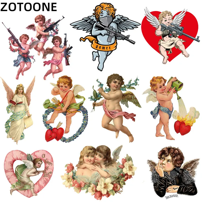 cute angel wings patches for clothing