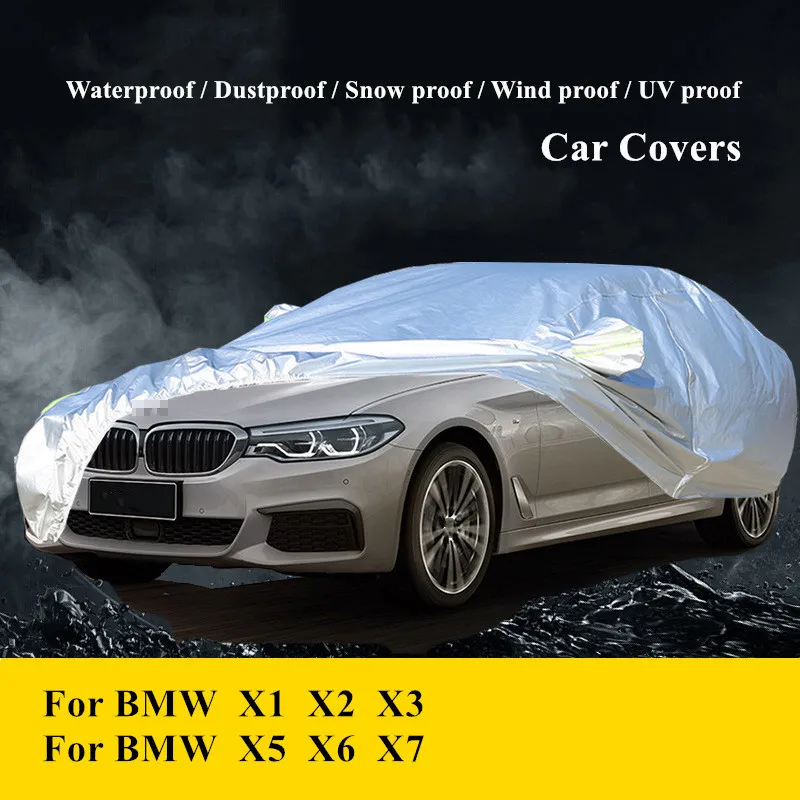 Подходит для BMW X1 X2 X3 X5 X6 X7 и т. Д. Водонепроницаемые чехлы автомобиля Защита от