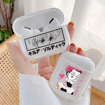 

Hunter x Hunter HXH Anime Hunter X hunter 3 Air pod Case for Airpods 2 1 Cases For Air pod pro Clear Cute Soft transparent Coque